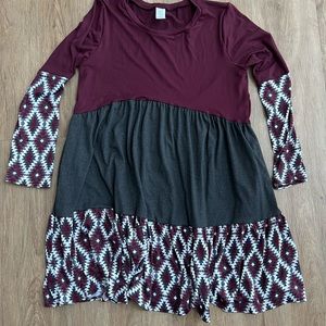 Boutique colorblock dress